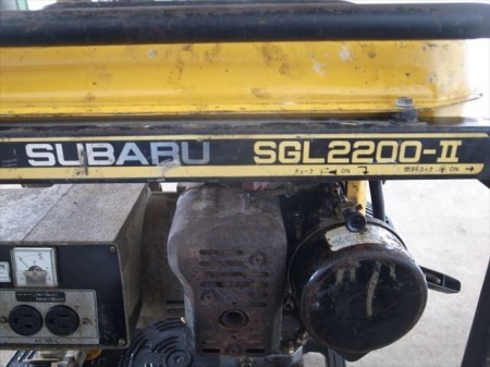 B6e3680 SUBARU スバル SGL2200-Ⅱ 発電機 ロビンEH170Dエンジン 100V 60Hz専用 2.2KVA 動画有 整備済み/