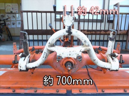 a3038 クボタ トラクター用純正ロータリー RL5 TS-V 1500mm ヒッチ付き!!