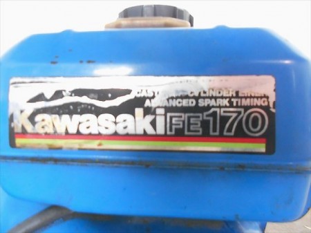 A13h3803 KAWASAKI カワサキ FE170G-AE00 発動機 整備済み 動画有