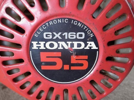 A14h3858 HONDA ホンダ GX160 発動機 ガソリンエンジン 最大5.5馬力【整備済み/動画有】