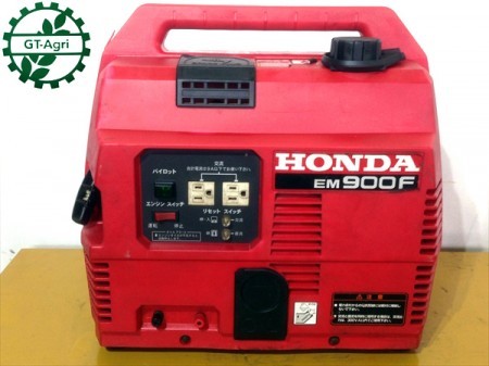B2e4794 HONDA ホンダ EM900F ポータブル発電機 4サイクル【60Hz 100V 900va】【整備品/動画あり】