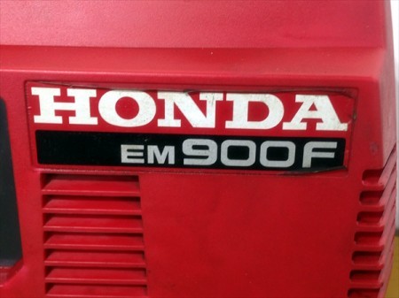 B2e4794 HONDA ホンダ EM900F ポータブル発電機 4サイクル【60Hz 100V 900va】【整備品/動画あり】