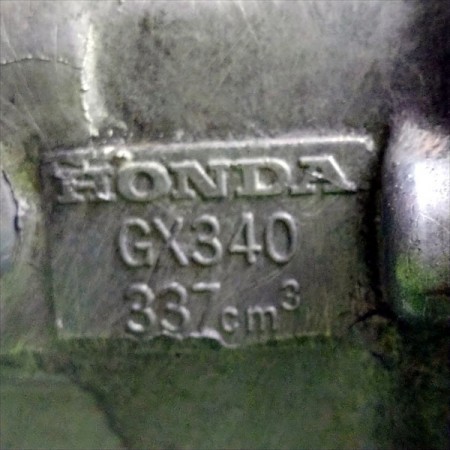 A16g20783 HONDA ホンダ GX340 ガソリンエンジン 最大11馬力 発動機【整備品/動画あり】*