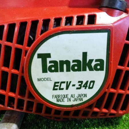 Bg19971 TANAKA タナカ ECV-340 エンジンチェンソー 34cm【整備済み/動画有】*