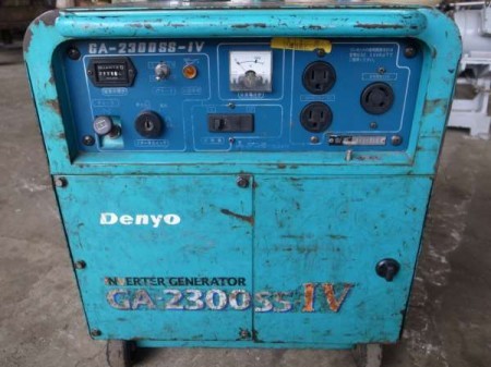 Bb6868 DENYO GA-2300SS-Ⅳ 発電機 100V 整備品 動画有