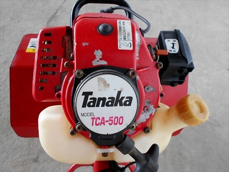 Ah2820 TANAKA タナカ TCA-500 2サイクル ミニ耕うん機 耕耘幅430mm 小型耕運機 整備済み 動画有