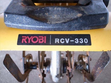 A16e3419 RYOBI リョービ RCV330 耕運機 2サイクルエンジン 動画有 整備済み