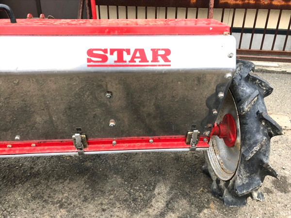 Ae4236 Star スター農機 Mls1540 ライムソワー トラクター用アタッチメント 肥料散布機 消石灰散布 中古農機具の買い取りと販売の専門店 Gt Agri